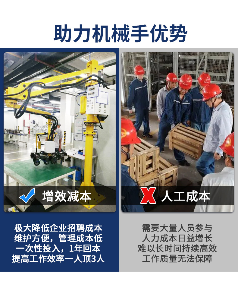 污的APP助力臂与人工对比